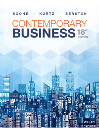 Contemporary Business, 18th Edition